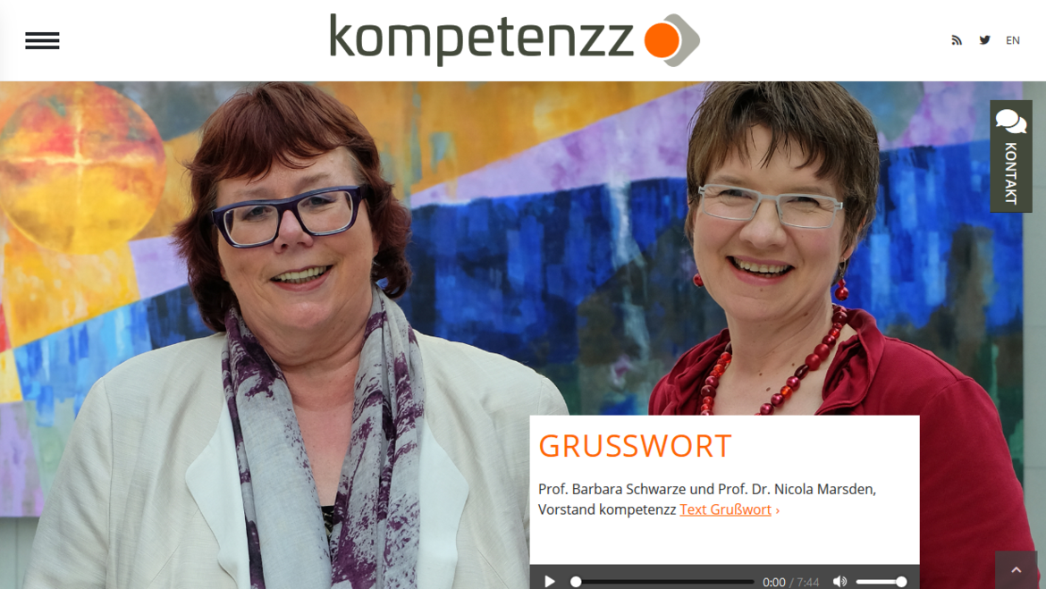 Screenshot Jahresbericht 2019 SCreenshot Jahresbericht kompetenzz